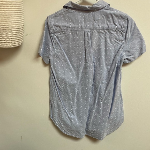 J CREW | Half Button Down Short Sleeve Shirt - Picture 3 of 3